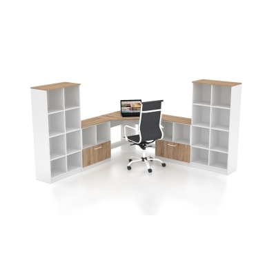 Комплект офісних меблів FLASHNIKA Simpl 25.1 (2300мм x 2300мм x 1446мм)