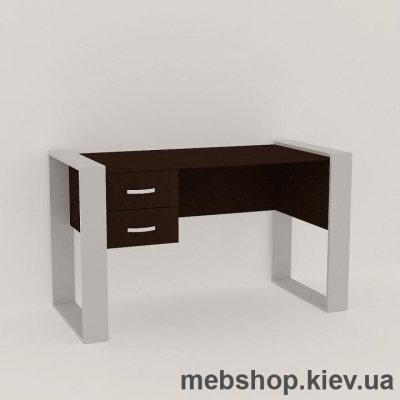 Компьютерный стол Lega-35 (Дуб Венге / Нимфея Альба) №928