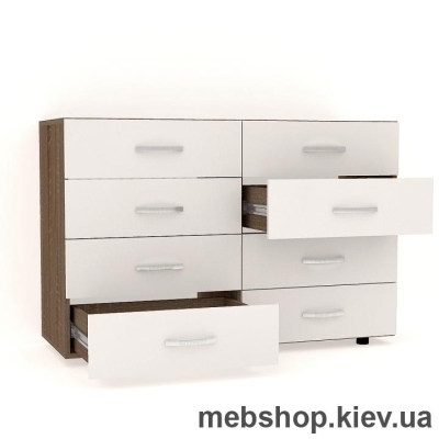Комод FLASHNIKA 21 (Дуб Сонома Трюфель / Нимфея Альба) №924