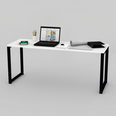 Офісний стіл FLASHNIKA МК - 32 (RAL 9005) (1400мм x 700мм x 750мм)