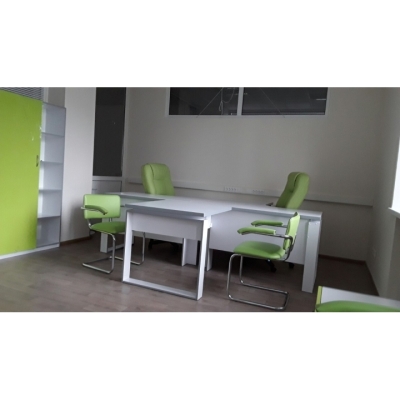 Комплект меблів для офісу (салатовий/білий) індивідуальне замовлення №229 (0мм x 0мм x 0мм)