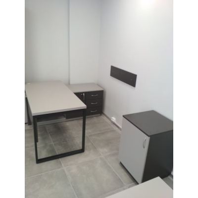 Комплект офісних меблів (білий/чорний) індивідуальне замовлення №56 (0мм x 0мм x 0мм)