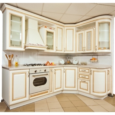 Кухня FLASHNIKA Класика Слонова кістка (2450мм x 1630мм x 2378мм)