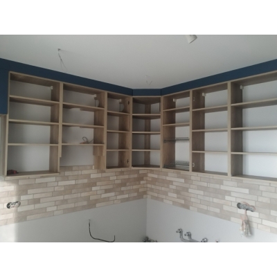 Кухня (синій/дуб Сонома) індивідуальне замовлення №349 (0мм x 0мм x 0мм)