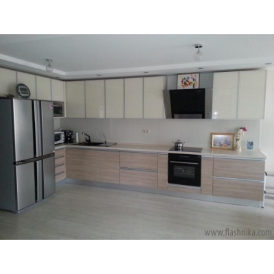 Кухня (білий/дуб Сонома) індивідуальне замовлення №99 (0мм x 0мм x 0мм)