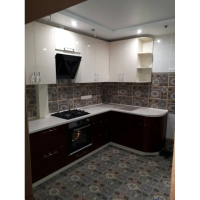 Кухня (білий/чорний) індивідуальне замовлення №58 (0мм x 0мм x 0мм)