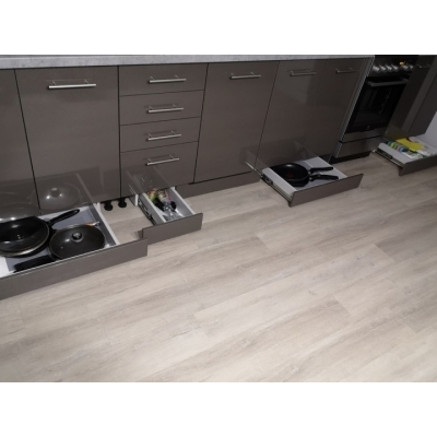 Кухня (Білий/дуб Венге) індивідуальне замовлення №335 (0мм x 0мм x 0мм)