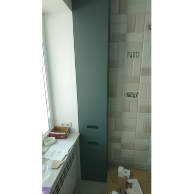 Кухня (синьо-зелений/молочний) індивідуальне замовлення №172 (0мм x 0мм x 0мм)