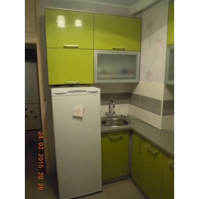 Кухня (салатовий) індивідуальне замовлення №154 (0мм x 0мм x 0мм)