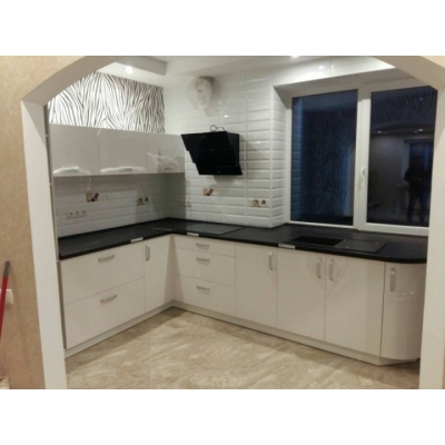 Кухня (білий/чорний) індивідуальне замовлення №57 (0мм x 0мм x 0мм)