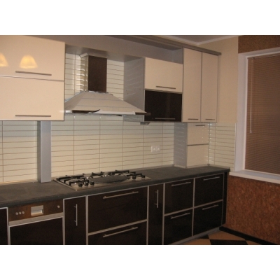 Кухня (Білий/дуб Венге) індивідуальне замовлення №206 (0мм x 0мм x 0мм)