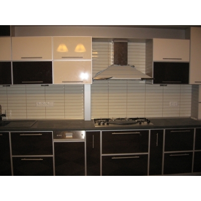 Кухня (Білий/дуб Венге) індивідуальне замовлення №206 (0мм x 0мм x 0мм)