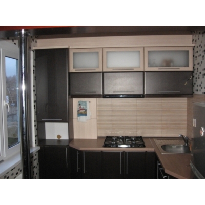 Кухня (дуб Венге/молочний) індивідуальне замовлення №208 (0мм x 0мм x 0мм)