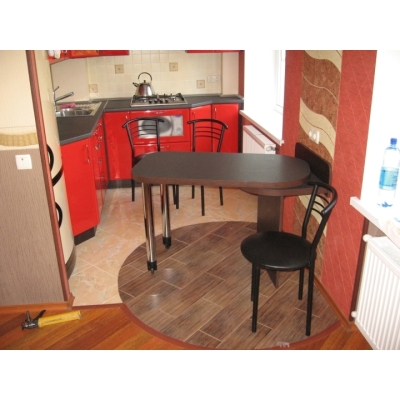 Кухня (червоний) індивідуальне замовлення №191 (0мм x 0мм x 0мм)