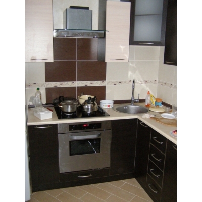 Кухня (молочний/дуб Венге) індивідуальне замовлення №135 (0мм x 0мм x 0мм)