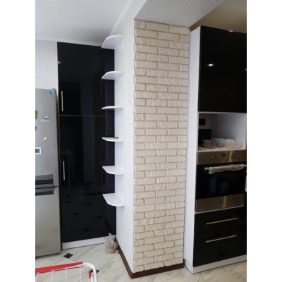 Кухня (чорний/білий) індивідуальне замовлення №96 (0мм x 0мм x 0мм)