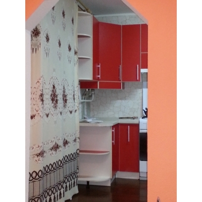 Кухня (червоний/білий) індивідуальне замовлення №143 (0мм x 0мм x 0мм)