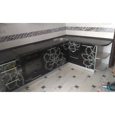 Кухня (жовтий/чорний) індивідуальне замовлення №140 (0мм x 0мм x 0мм)