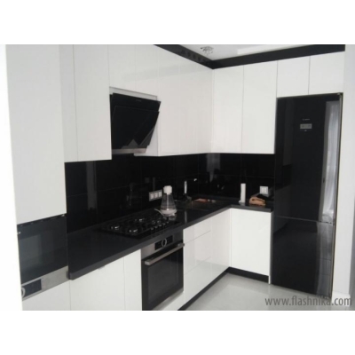 Кухня (білий/чорний) індивідуальне замовлення №100 (0мм x 0мм x 0мм)