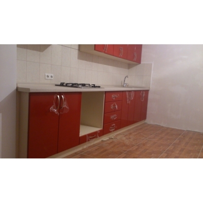 Кухня (червоний/білий) індивідуальне замовлення №129 (0мм x 0мм x 0мм)