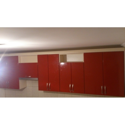 Кухня (червоний/білий) індивідуальне замовлення №129 (0мм x 0мм x 0мм)