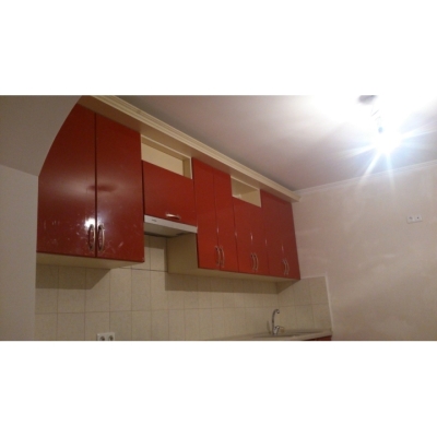 Кухня (червоний/білий) індивідуальне замовлення №129 (0мм x 0мм x 0мм)