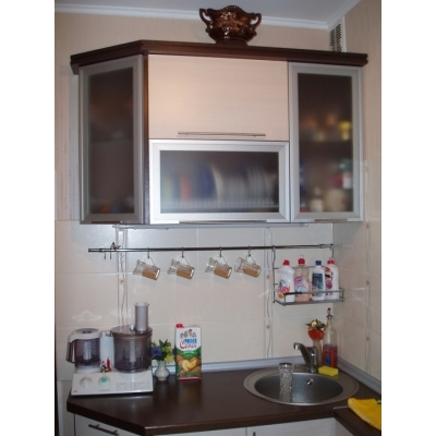 Кухня (молочний/дуб Венге) індивідуальне замовлення №204 (0мм x 0мм x 0мм)