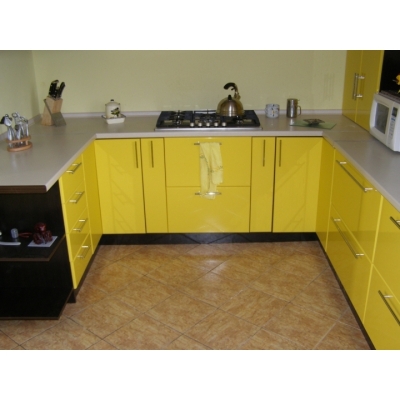 Кухня (жовтий) індивідуальне замовлення №134 (0мм x 0мм x 0мм)