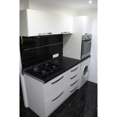 Кухня (білий/чорний) індивідуальне замовлення №186 (0мм x 0мм x 0мм)