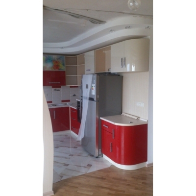 Кухня (червоний/білий) індивідуальне замовлення №187 (0мм x 0мм x 0мм)