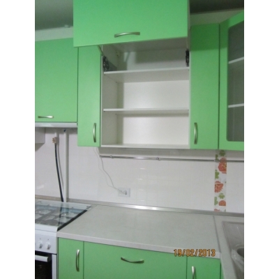 Кухня (салатовий/білий) індивідуальне замовлення №138 (0мм x 0мм x 0мм)