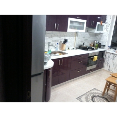 Кухня (фіолетовий/білий) індивідуальне замовлення №166 (0мм x 0мм x 0мм)