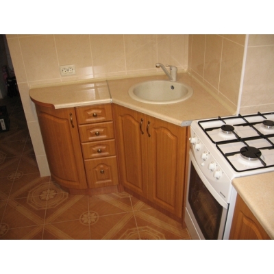 Кухня (вільха гірська темна) індивідуальне замовлення №193 (0мм x 0мм x 0мм)