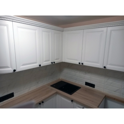 Кухня (Білий/Дуб Сонома) індивідуальне замовлення №458 (0мм x 0мм x 0мм)