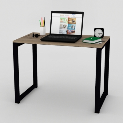 Офісний стіл FLASHNIKA МК - 16 (RAL 9005) (1000мм x 600мм x 750мм)