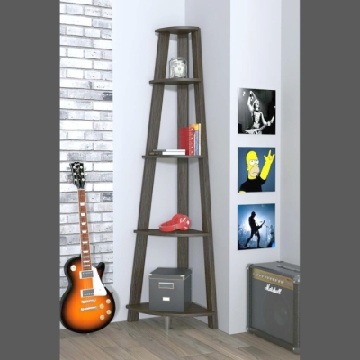 Купить Стеллаж угловой L-180 Loft design Венге Корсика. Фото 3