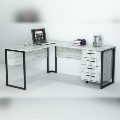  Офисный стол лофт СУЛА-2-1 Гамма стиль 