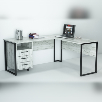 Офисный стол лофт СУЛА-3-1 Гамма стиль