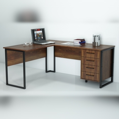  Офисный стол лофт СУЛВ-2-1 Гамма стиль 