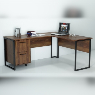 Офисный стол лофт СУЛВ-5-1 Гамма стиль