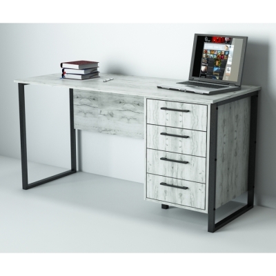 Офісний стіл лофт СПЛА-2-1 Гамма стиль