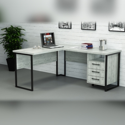  Офисный стол лофт СУЛА-3 Гамма стиль (V2776) 