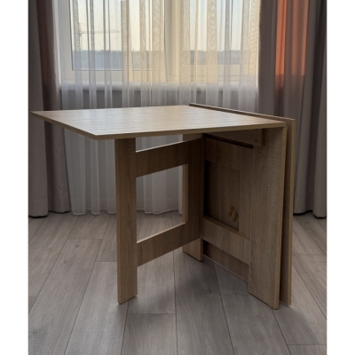  Стол-книжка "Слим" (90x770x750) Дуб Сонома Гамма стиль 