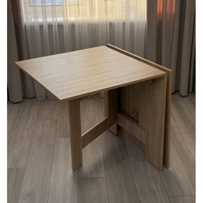  Стол-книжка "Слим" (90x770x750) Дуб Сонома Гамма стиль 