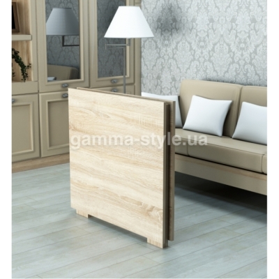  Стол-книжка "Слим" (90x770x750) Дуб Сонома Гамма стиль 