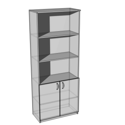  Шкаф для документов ШД-3 Гамма стиль (V3503) 