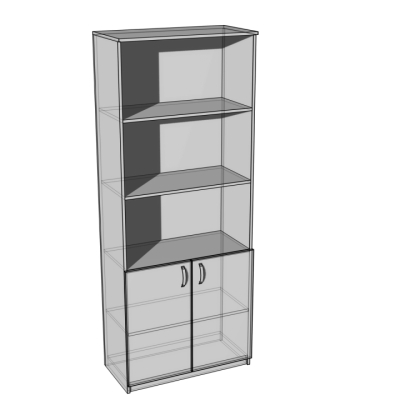  Шкаф для документов ШД-3 Гамма стиль (V3502) 