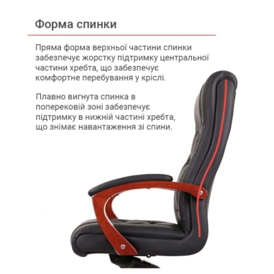Кресло АКЛАС Артур EX MB Черное