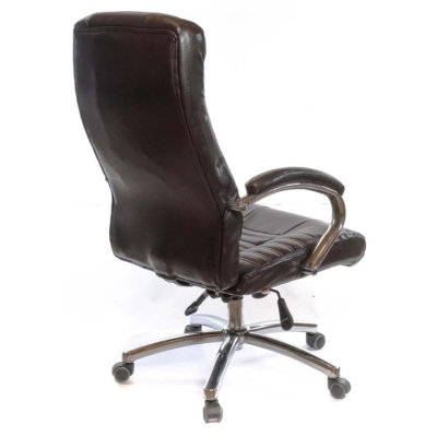 Кресло АКЛАС Атлант CH ANF (XY-7147-1) (PU Темно-коричневый)