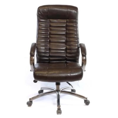 Кресло АКЛАС Атлант CH ANF (XY-7147-1) (PU Темно-коричневый)